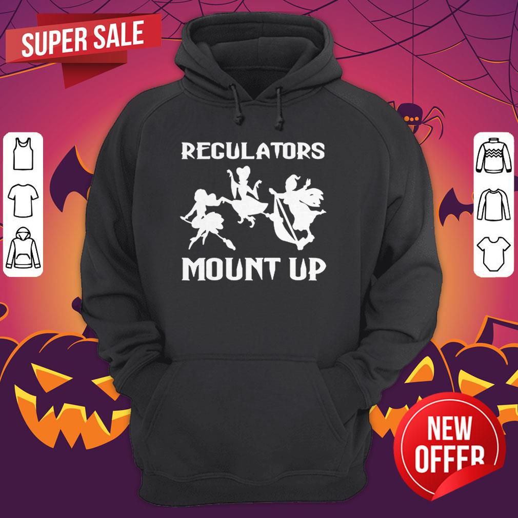 Funny Regulators Mount Up Funny Halloween Witch Shirt - Image 3