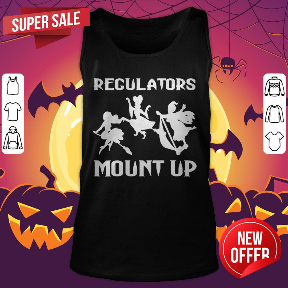 Funny Regulators Mount Up Funny Halloween Witch Shirt - Image 5