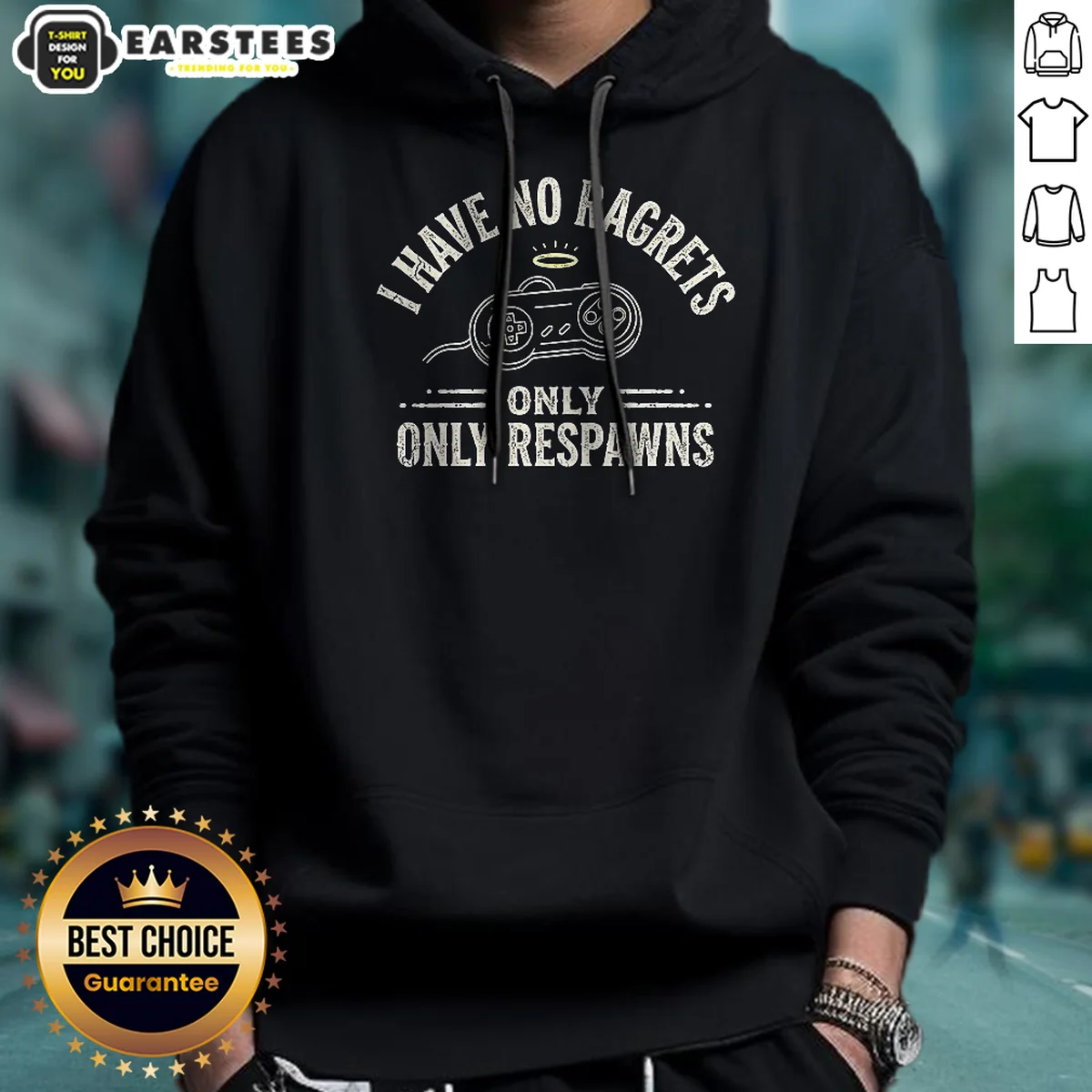 Original I Have No Ragrets Only Respawns Shirt - Image 2