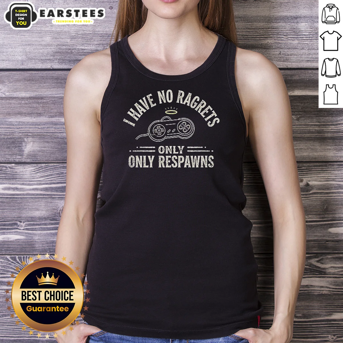 Original I Have No Ragrets Only Respawns Shirt - Image 4