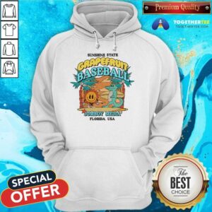 Alternative view of Sunshine State Grapefruit Baseball Florida T-shirt