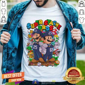 Super Stache Bros T-shirt