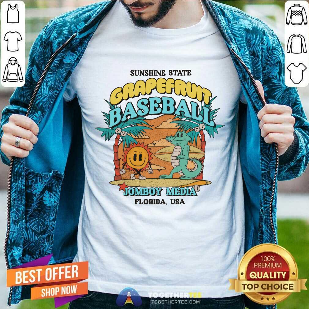 Sunshine State Grapefruit Baseball Florida T-shirt