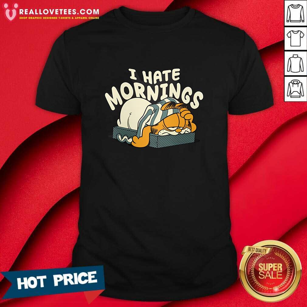 Garfield I Hate Mornings T-shirt