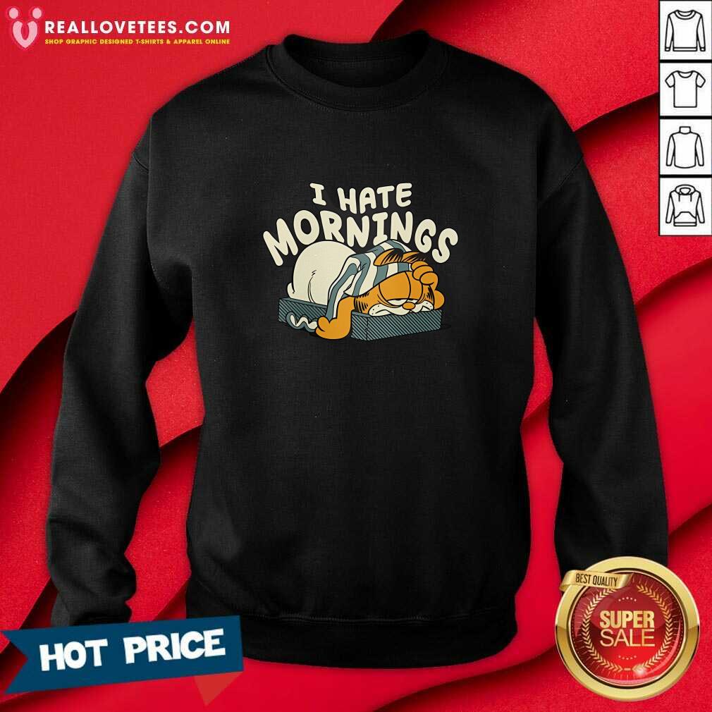 Garfield I Hate Mornings T-shirt - Image 4