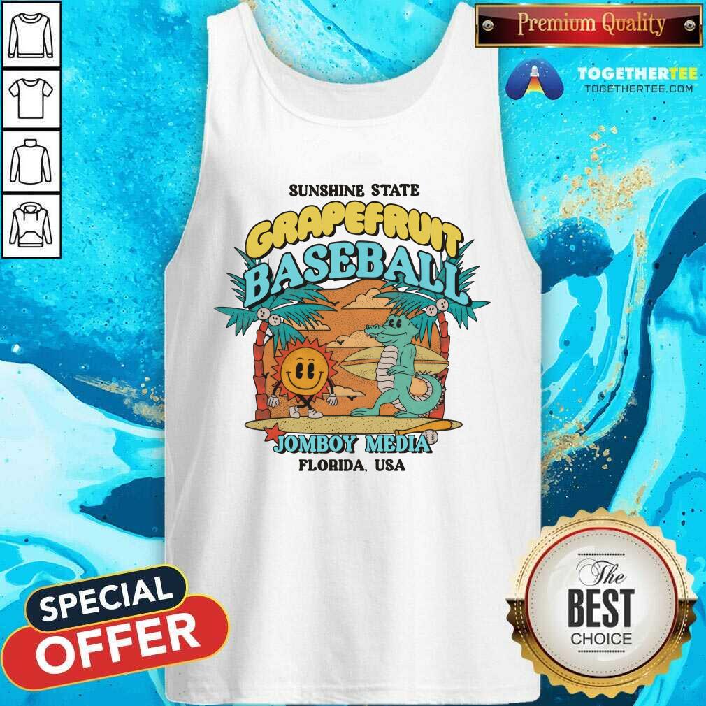 Sunshine State Grapefruit Baseball Florida T-shirt - Image 4