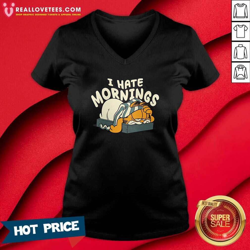 Garfield I Hate Mornings T-shirt - Image 2