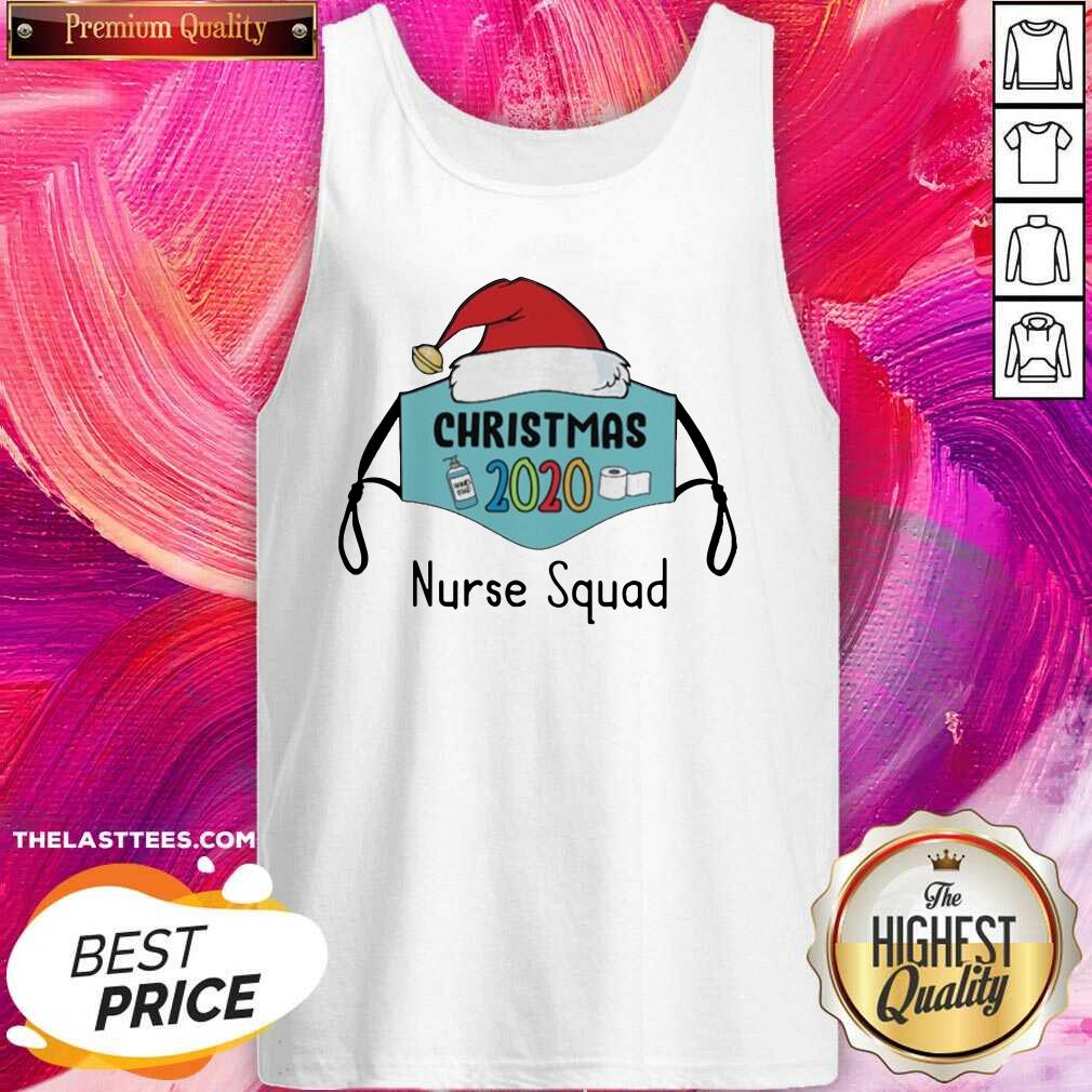 Great Mask Santa 2020 Anti Covid 19 Merry Christmas 2020 Nurse Squad Shirt - Image 2