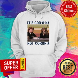 Alternative view of Ron Weasley And Hermione Granger It’s Corona Not Corona Shirt