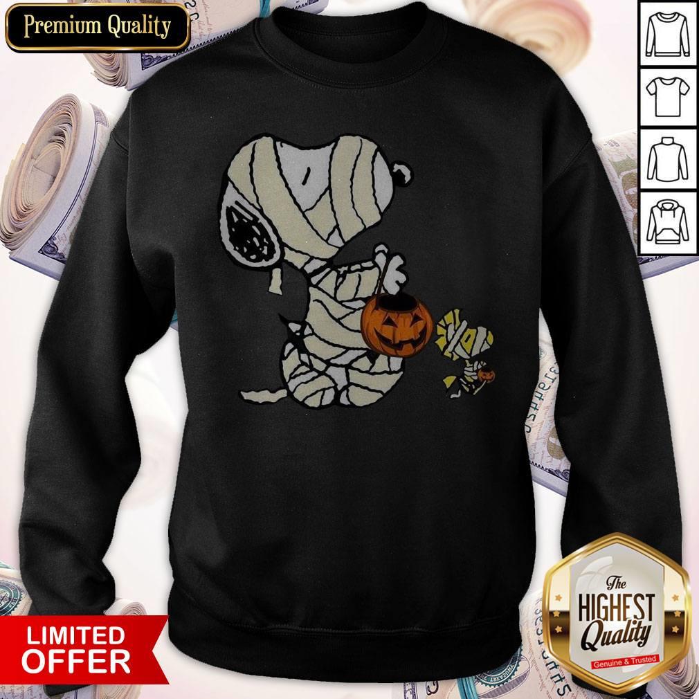 Snoopy And Woodstock Mummies Shirt - Image 2