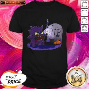 Great Halloween Pokemon Gengar Rip Shirt