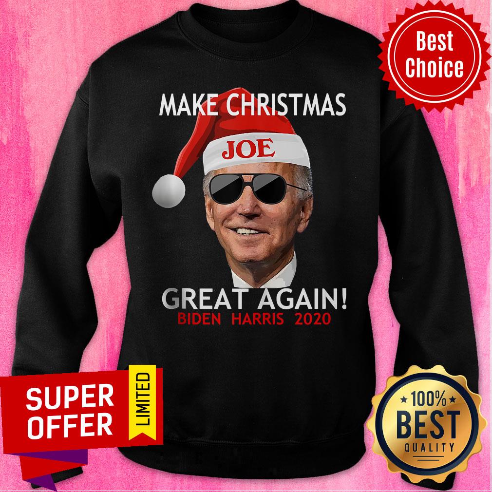 Official Joe Biden Kamala Harris 2020 Make Christmas Great Again Shirt - Image 3