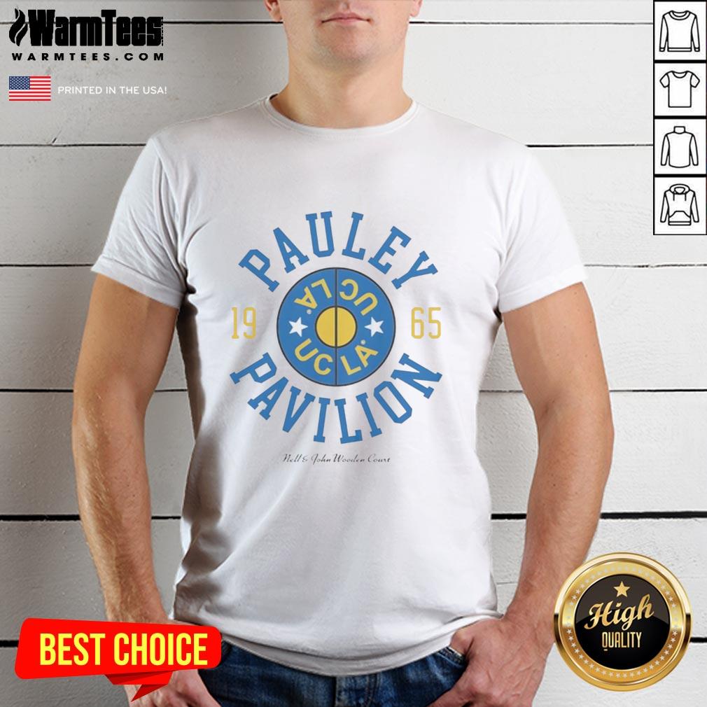 Top Ucla Nell And John Wooden Court Pauley Pavilion Indoor Arena 1995 T-Shirt