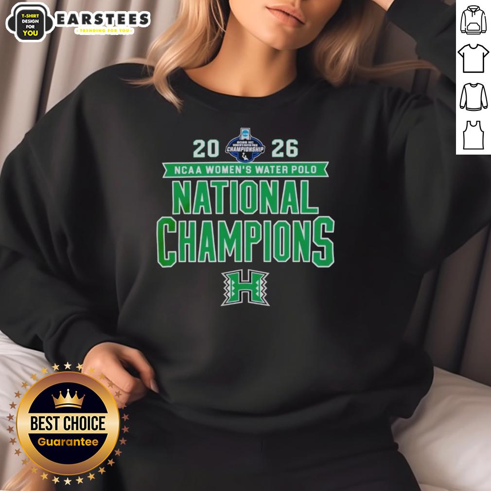 Awesome 2026 NCAA Women's Water Polo National Champs Hawaii Rainbow Wahine Victory T-Shirt - Image 5