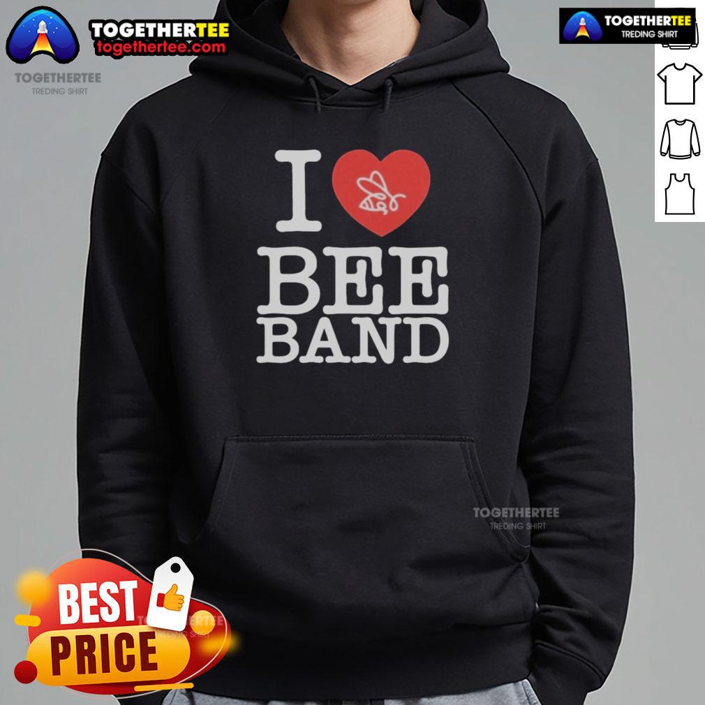 Official Official Honey Revenge I Heart Bee Band T-Shirt - Image 2
