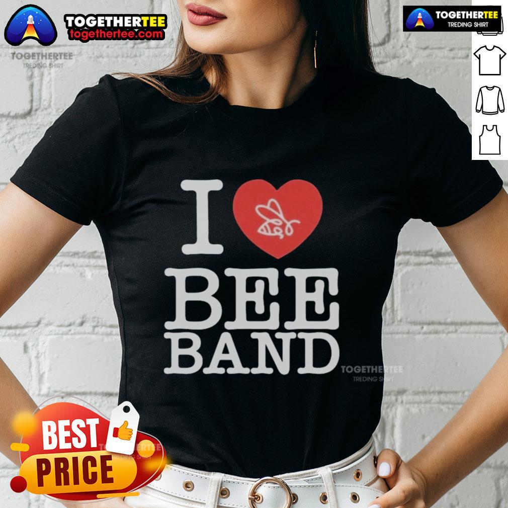 Official Official Honey Revenge I Heart Bee Band T-Shirt - Image 3