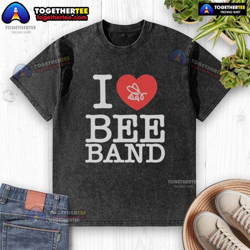 Official Official Honey Revenge I Heart Bee Band T-Shirt - Image 6