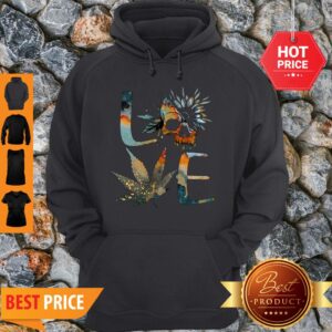 Alternative view of Good Love Skull Weed Sunflower Earth Day Shirt