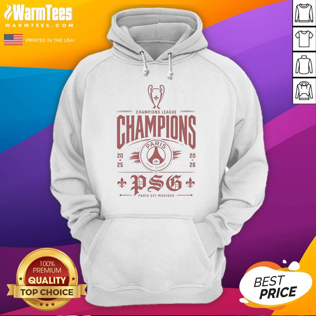 Pretty Champions League Champion PSG Paris Est Magique 2025 2026 Shirt - Image 2
