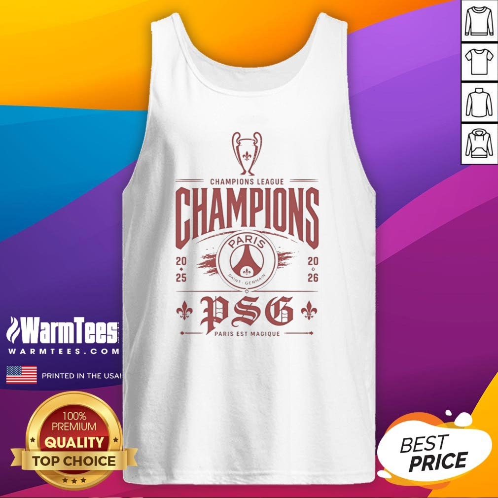 Pretty Champions League Champion PSG Paris Est Magique 2025 2026 Shirt - Image 5