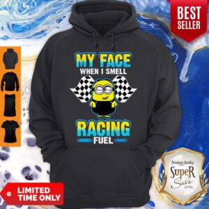 Alternative view of Minion My Face When I Smell Racing Fuel Shirt