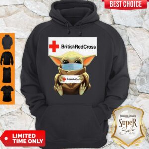 Alternative view of Top Baby Yoda Face Mask Hug British Red Cross Shirt