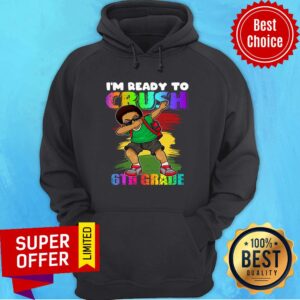 Alternative view of Boy Youth I'm Ready To Crush 6th Grade Shirt