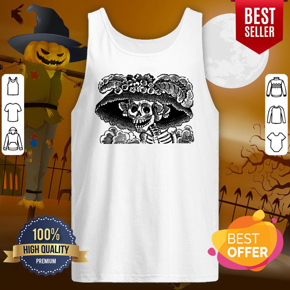 Day Of The Dead Dia De Los Muertos Skulls Vintage Skeletons Shirt - Image 3
