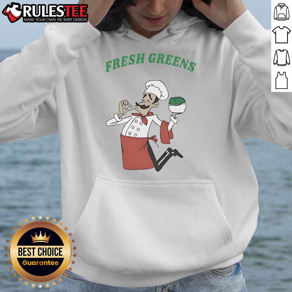 Awesome Fresh Greens Chef T-Shirt - Image 2