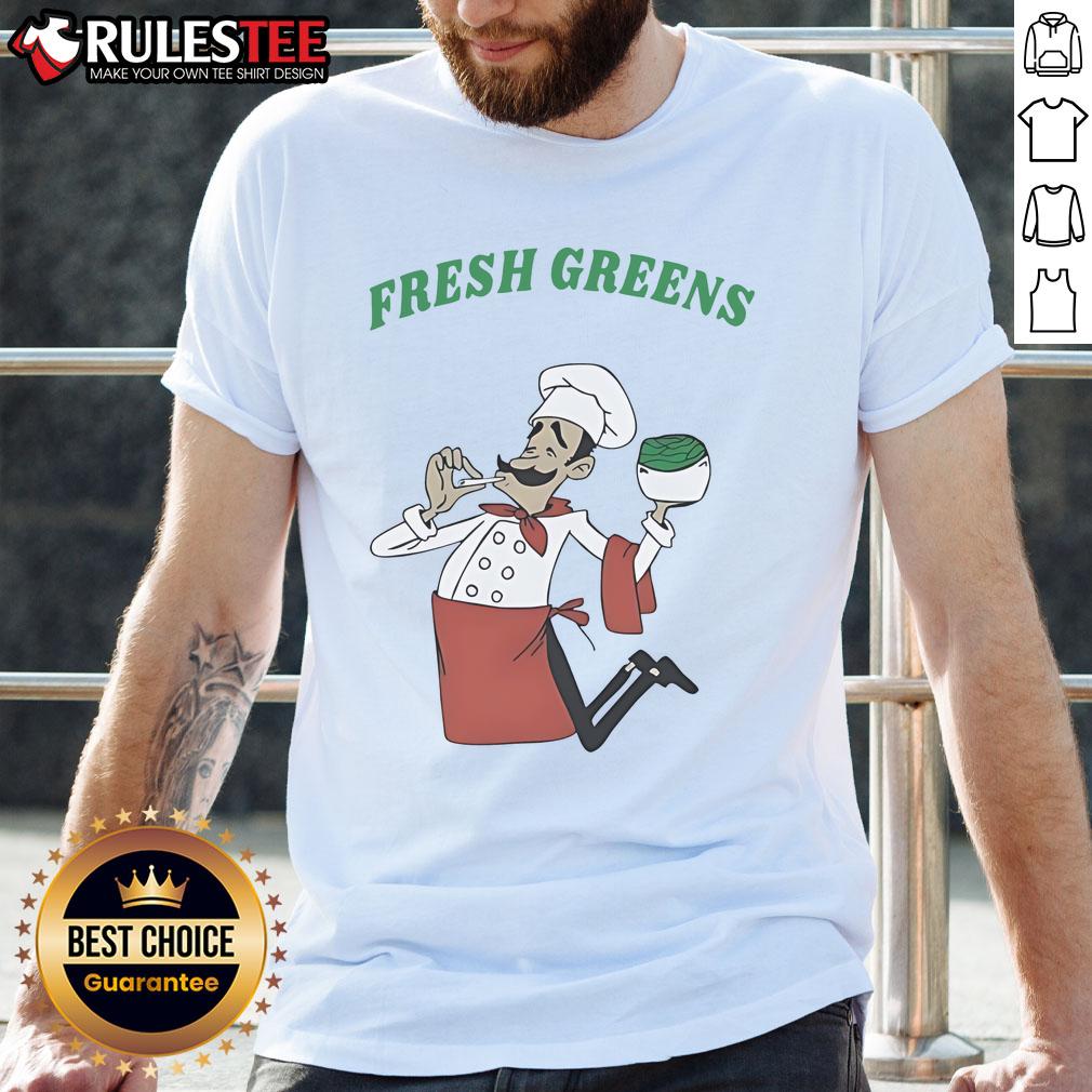 Awesome Fresh Greens Chef T-Shirt