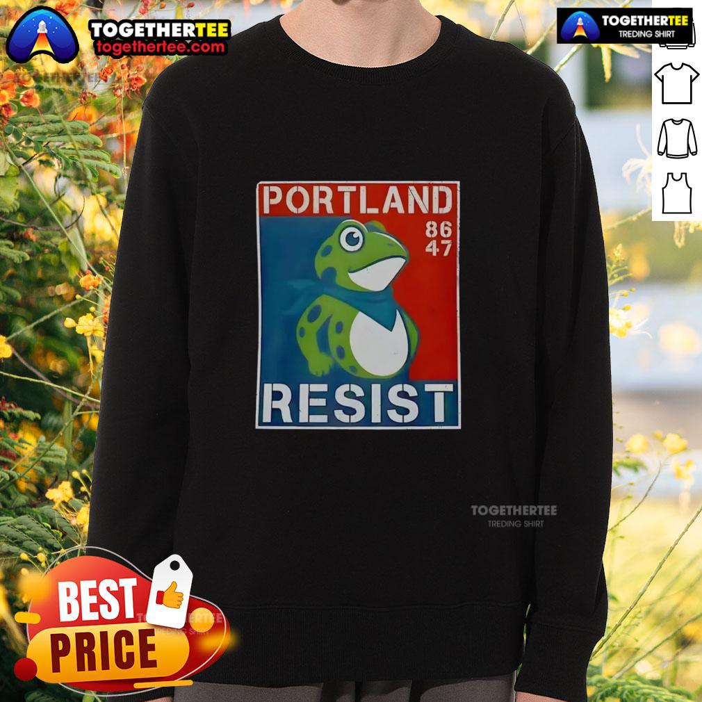 Good Portland Frog 86 47 T-Shirt - Image 5