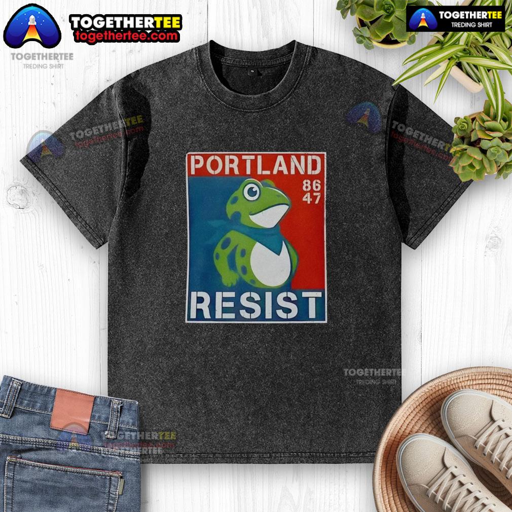 Good Portland Frog 86 47 T-Shirt - Image 6