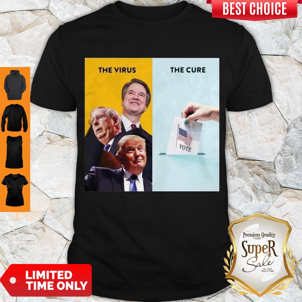 Trump Mcconnell Kavanaugh The Virus The Cure Shirt