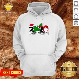 Alternative view of Good 2020 Mask Quarantine Toilet Paper Merry Christmas Shirt