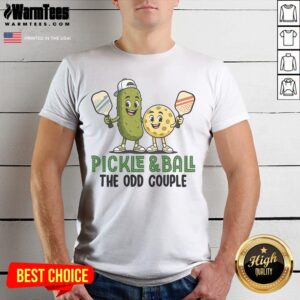 Official Pickle And Ball The Odd Couple Pickleball Matching Shirt