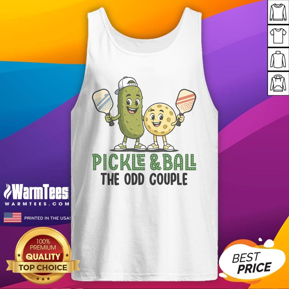 Official Pickle And Ball The Odd Couple Pickleball Matching Shirt - Image 5
