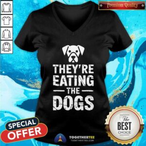 Alternative view of Pretty They're Eating The Dogs T-Shirt