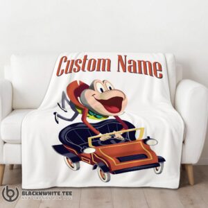 Alternative view of Cute Perfect Disney Mr Toad Vintage Cartoon Blanket Fleece Customized Blanket