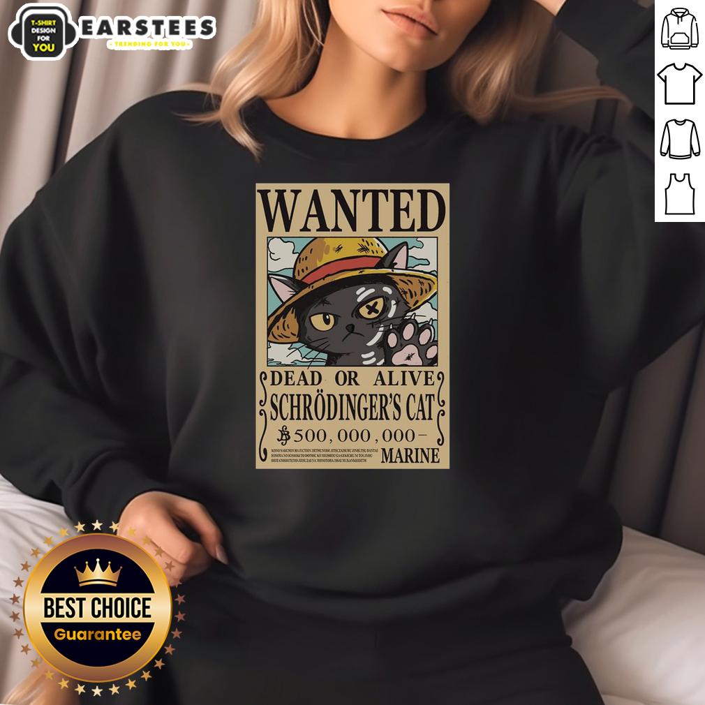 Nice Schrödinger Cat Pirate T-Shirt - Image 5