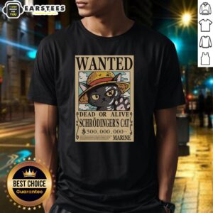 Nice Schrödinger Cat Pirate T-Shirt