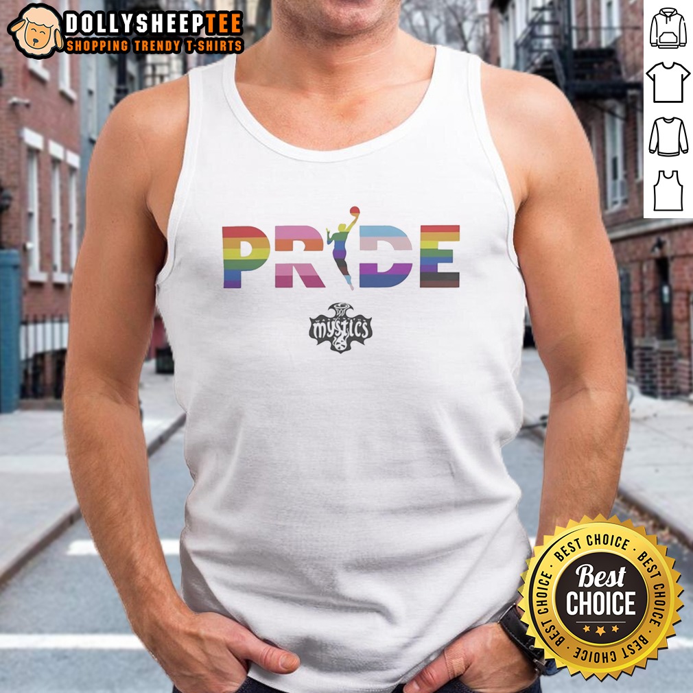 Premium Washington Mystics 2026 WNBA Pride LGBT Flag Shirt - Image 5