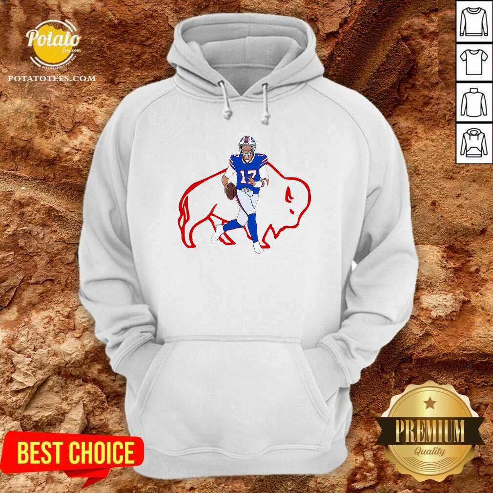 Pretty Buffalo Bills 17 Josh Allen Rugby Ball Shirt - Image 5