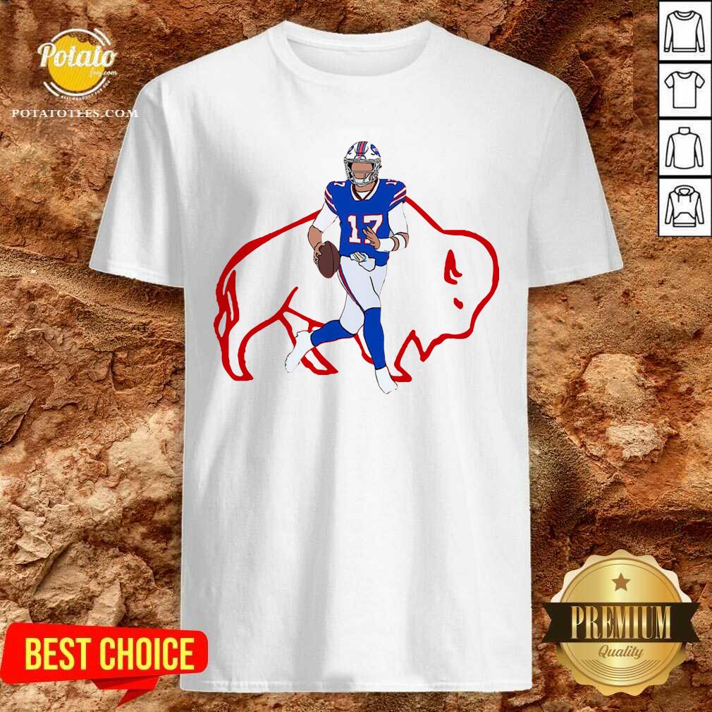 Pretty Buffalo Bills 17 Josh Allen Rugby Ball Shirt