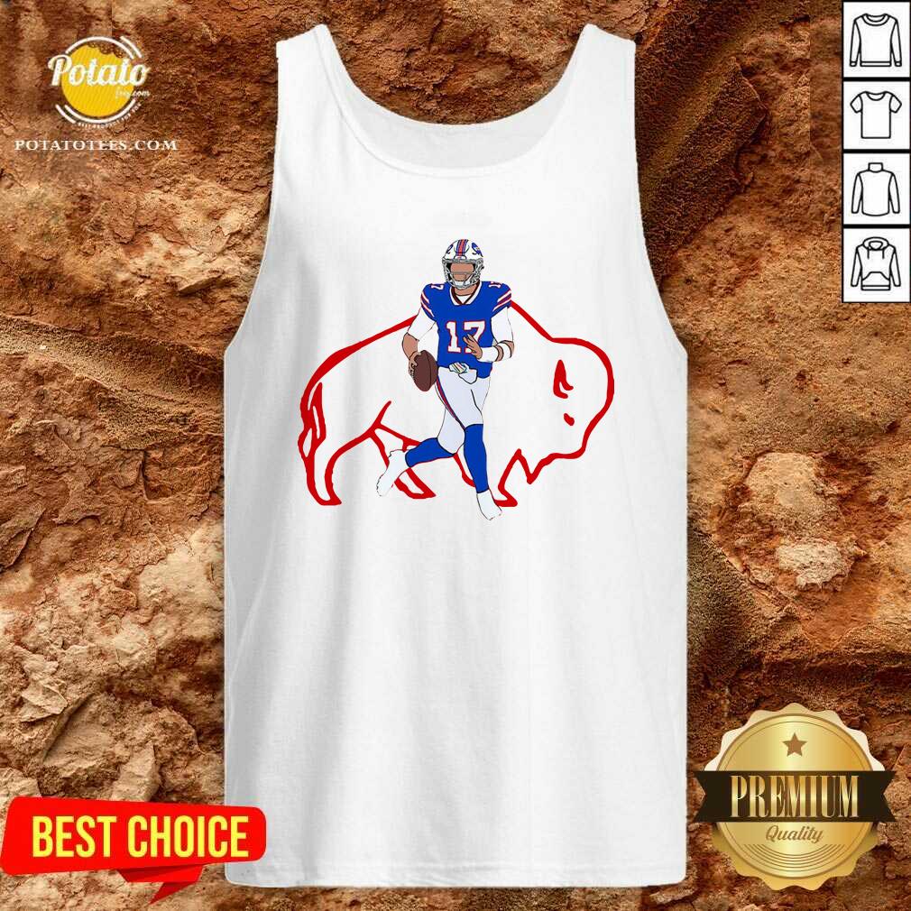 Pretty Buffalo Bills 17 Josh Allen Rugby Ball Shirt - Image 3