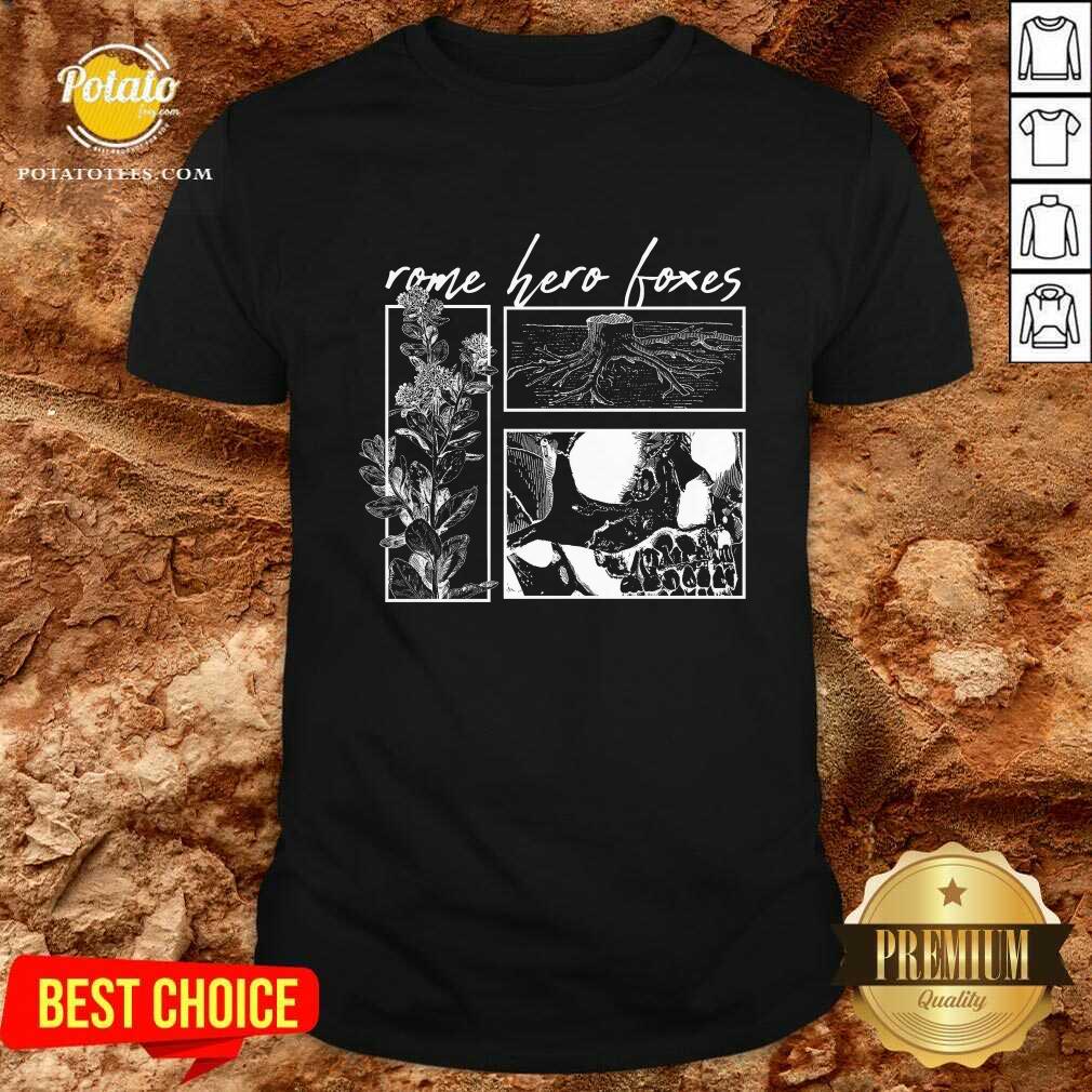Rome Hero Foxes Skull T-Shirt