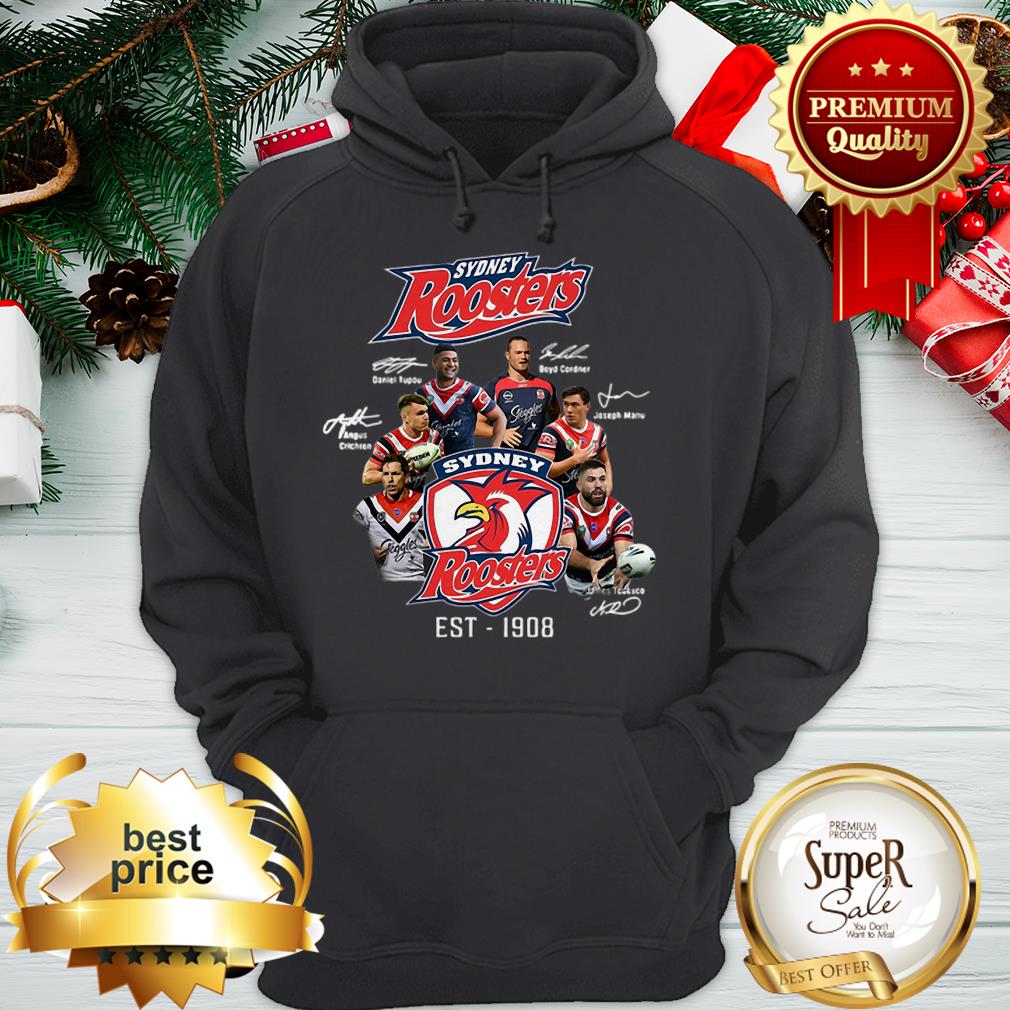 Sydney Roosters Est 1908 Signatures Shirt - Image 5