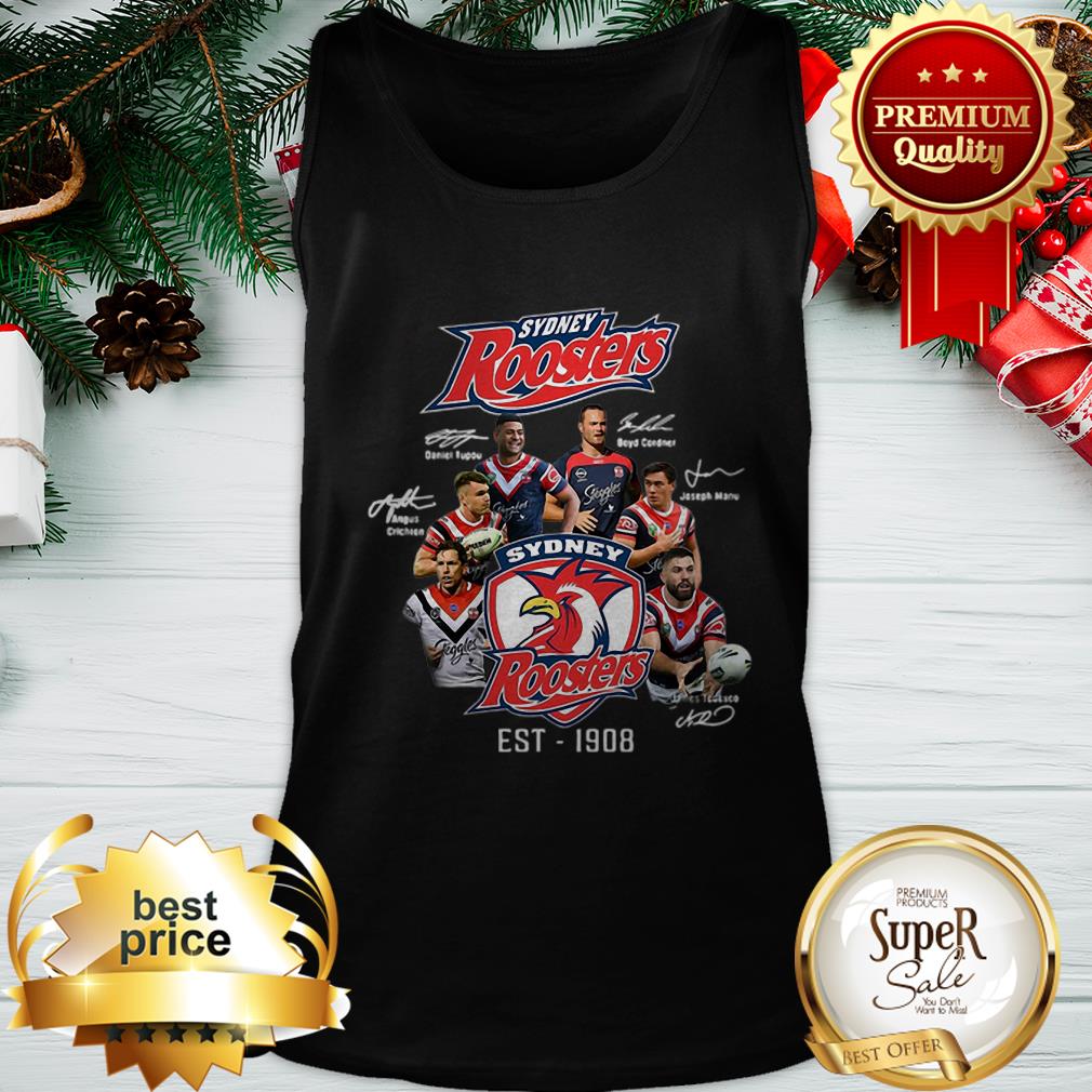 Sydney Roosters Est 1908 Signatures Shirt - Image 3