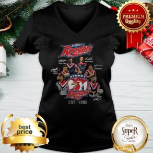 Alternative view of Sydney Roosters Est 1908 Signatures Shirt