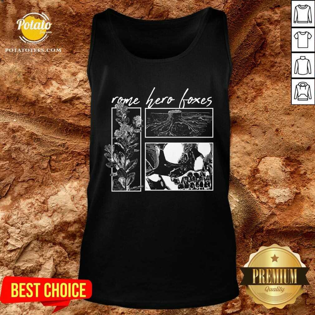 Rome Hero Foxes Skull T-Shirt - Image 3