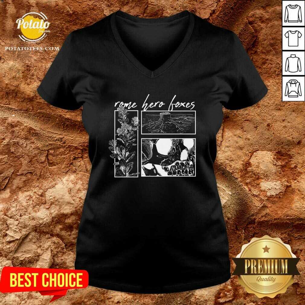 Rome Hero Foxes Skull T-Shirt - Image 2